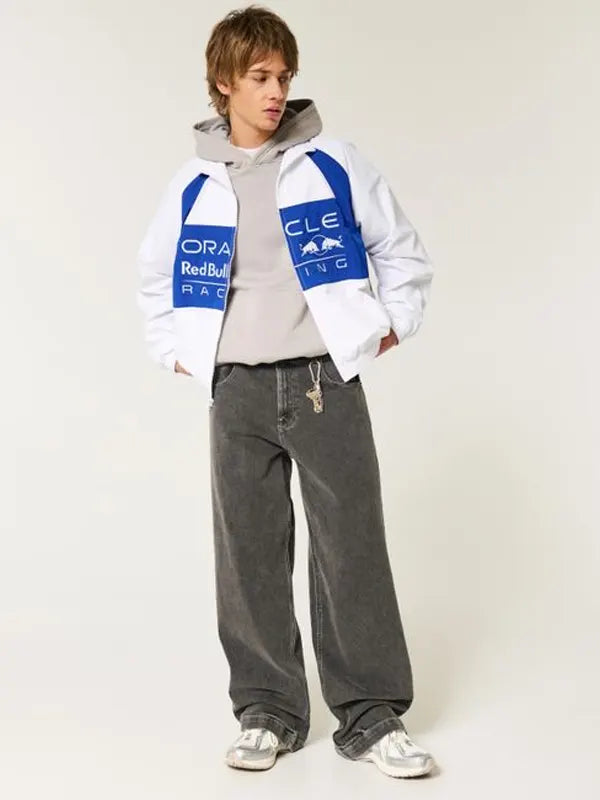 White Redbull Racing Jacket