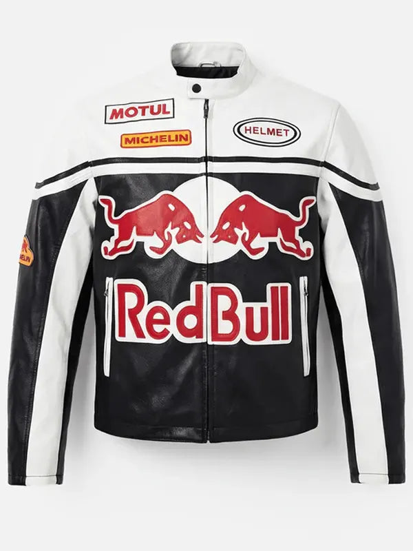 White Redbull Racing Jacket