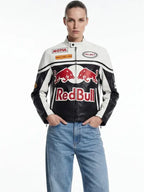 White Redbull Racing Jacket