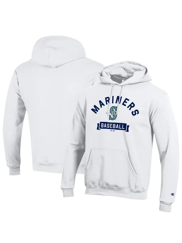 White Seattle Mariners Hoodie