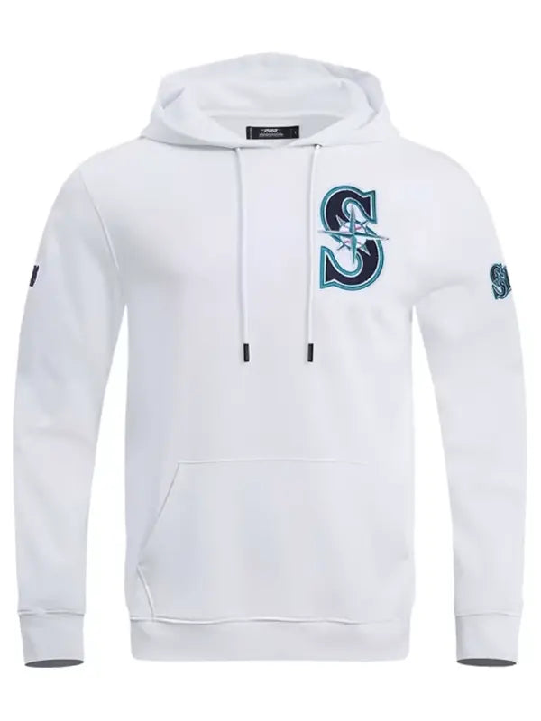 White Seattle Mariners Hoodie