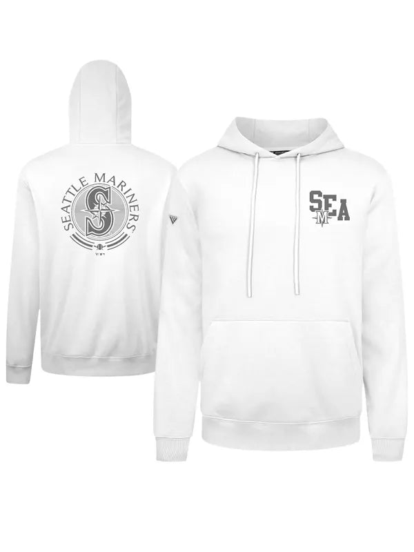 White Seattle Mariners Hoodie