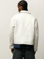 Stussy Garage Leather Jacket