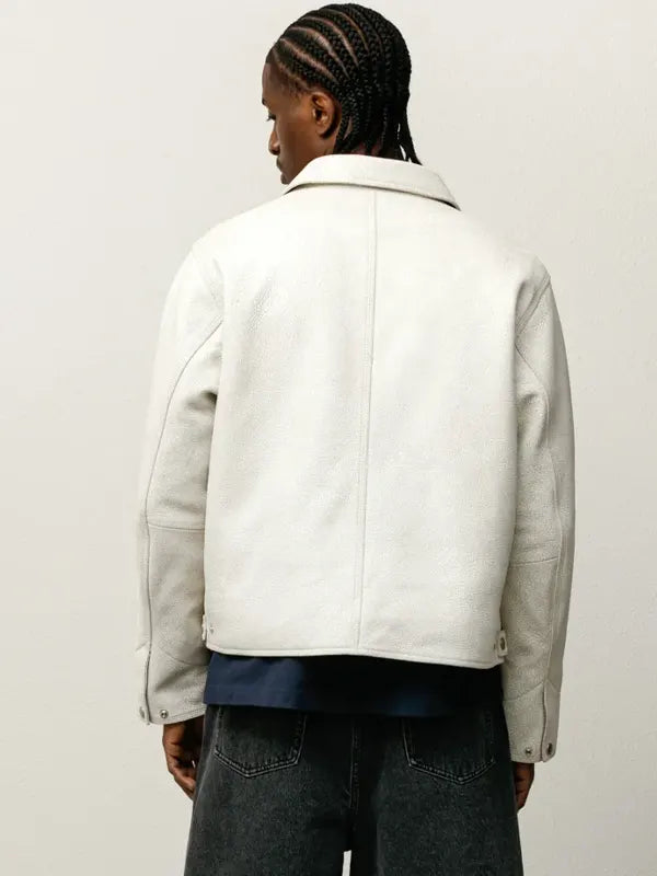 Stussy Garage Leather Jacket