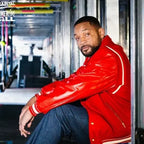 Will Smith Summertime Ball 2025 Red Varsity Jacket
