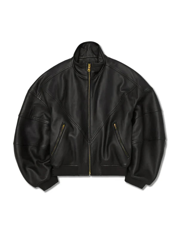Willy-Chavarria-Ruff-Rider-Leather-Jacket