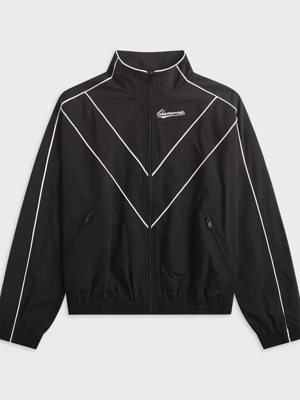 Willy Chavarria Track Jacket Black