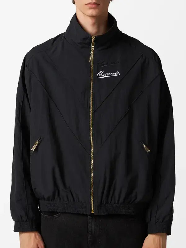 Willy Chavarria Track Jacket Black