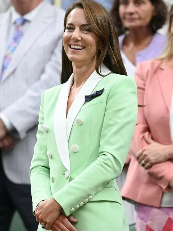 Princess Kate Mint Green Blazer