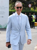 Wimbledon 2026 Richard E Grant Blue Suit