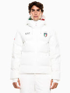 Winter-Olympics-2026-Team-Italy-EA7-White-Puffer-Jacket