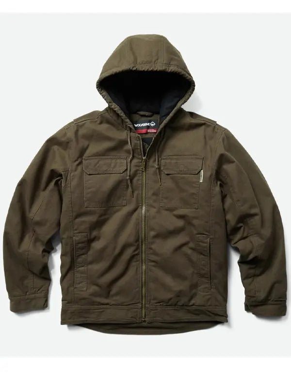 Wolverine Hooded Work Jacket