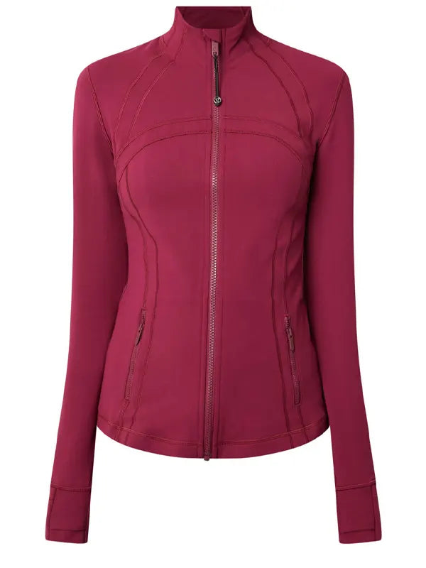 Women's Burgundy Lululemon Jacket