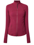 Women's Burgundy Lululemon Jacket
