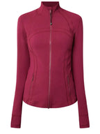 Women's Burgundy Lululemon Jacket