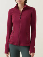 Women's Burgundy Lululemon Jacket