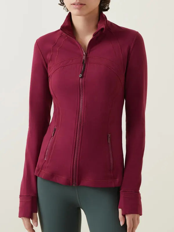 Women's Burgundy Lululemon Jacket