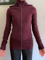 Women's Burgundy Lululemon Jacket