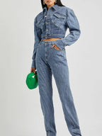Women's Mugler Denim Jacket