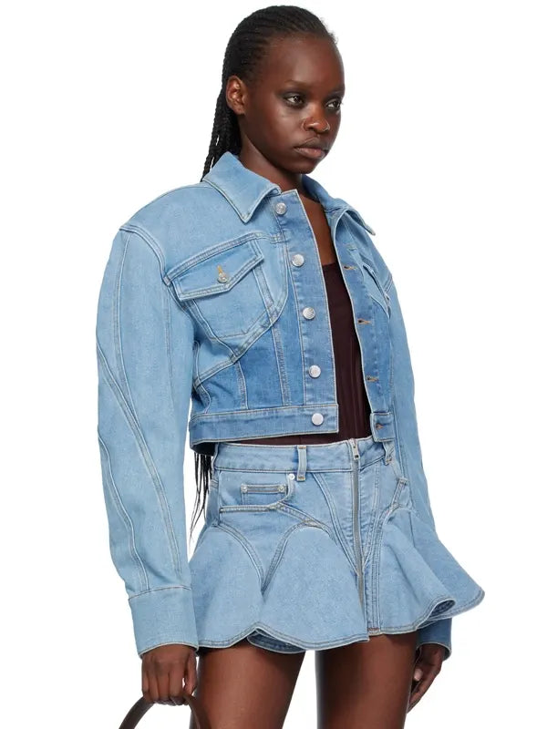 Women's Mugler Denim Jacket