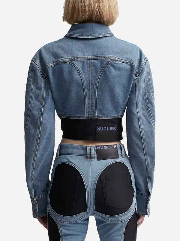 Women's Mugler Denim Jacket