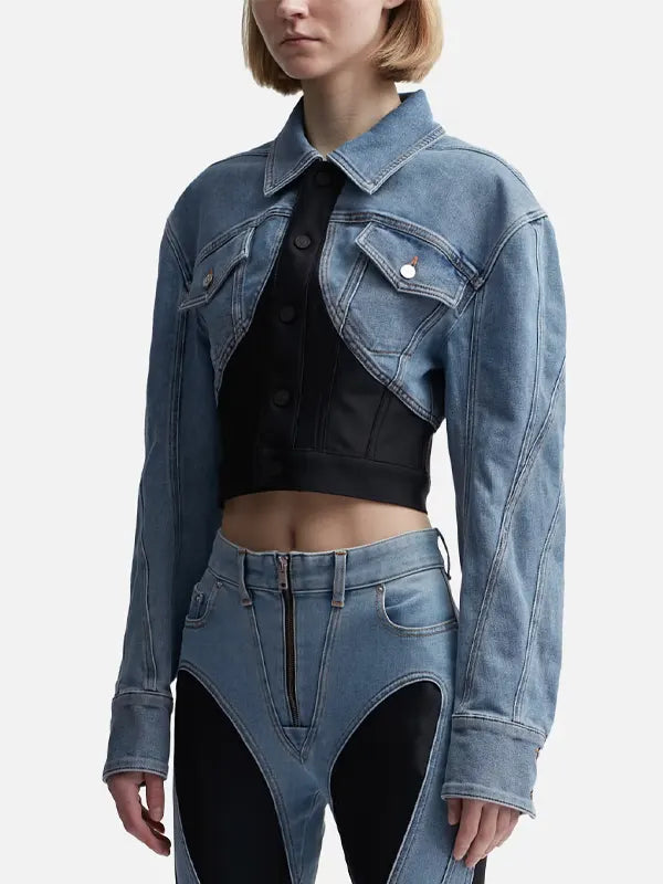 Women's Mugler Denim Jacket