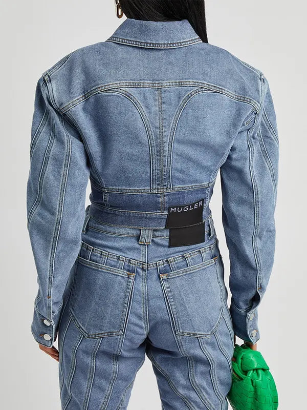 Women's Mugler Denim Jacket