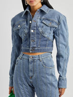 Women's Mugler Denim Jacket
