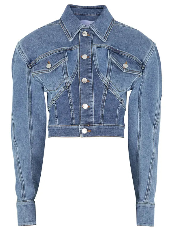 Women's Mugler Denim Jacket