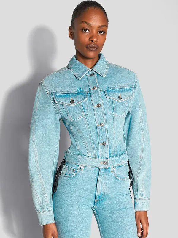Women's Mugler Denim Jacket