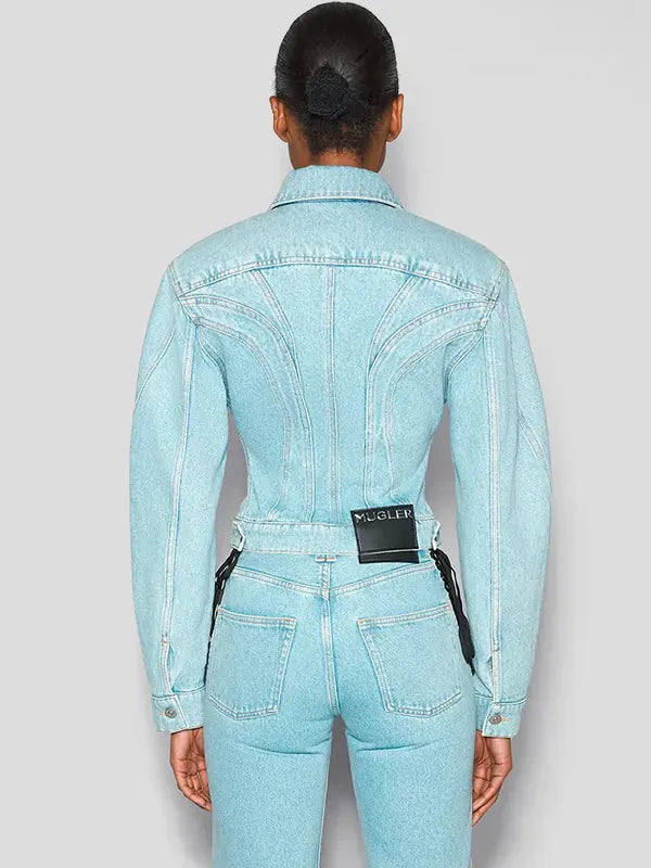 Women's Mugler Denim Jacket