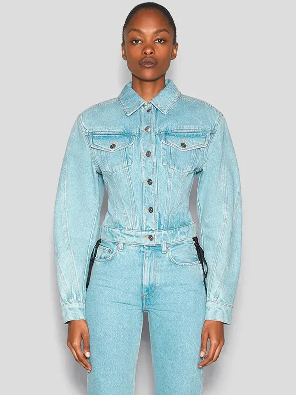 Women's Mugler Denim Jacket