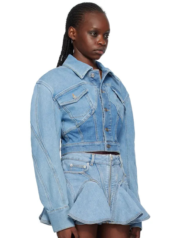 Women's Mugler Denim Jacket