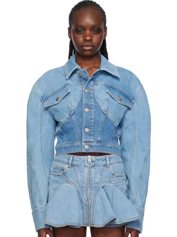Women's Mugler Denim Jacket