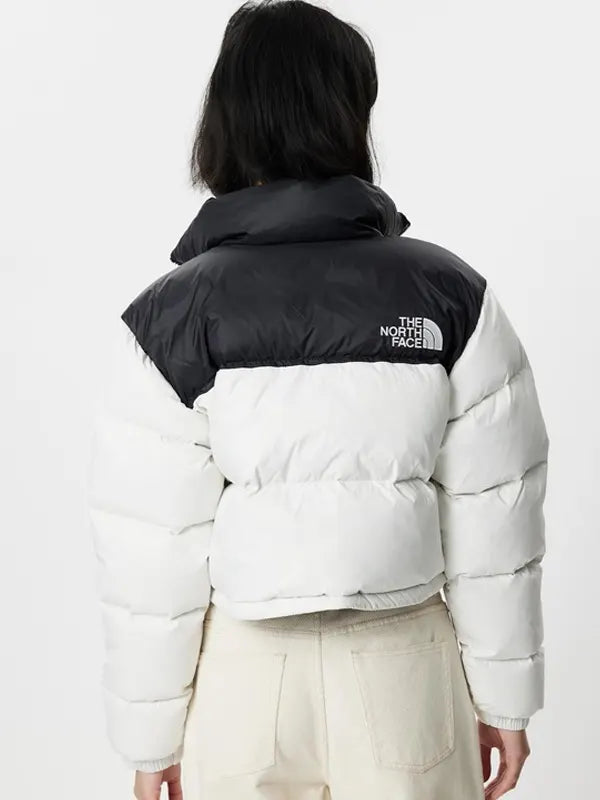 Women's Nuptse Short Jacket White
