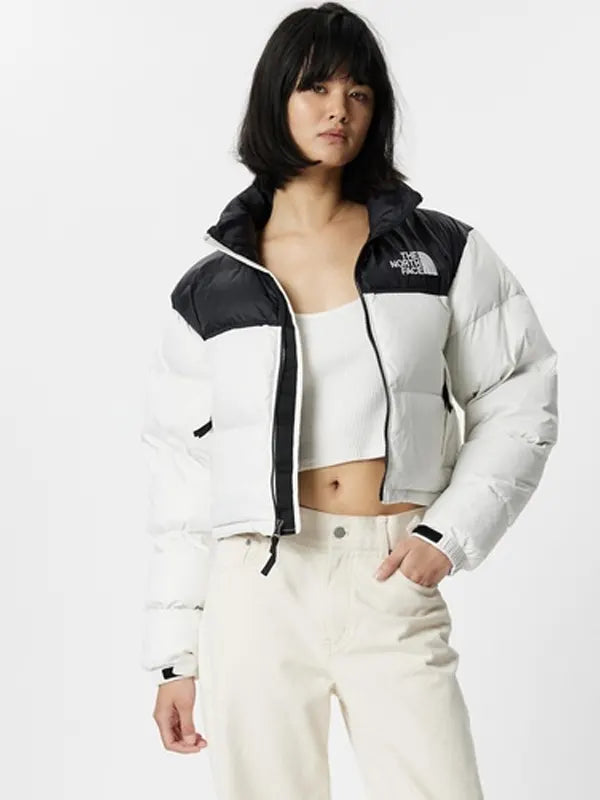 Women's Nuptse Short Jacket White
