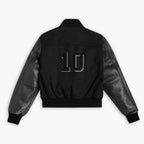 Womens-Black-Wool-Varsity-Jacket-Back