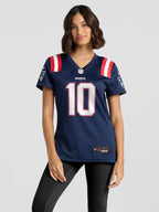Womens-Nike-Drake-Maye-New-England-Patriots-Player-Game-Navy-Jersey