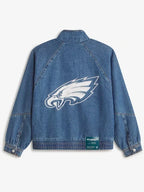 Off Season Eagles Oversized Denim Jacket