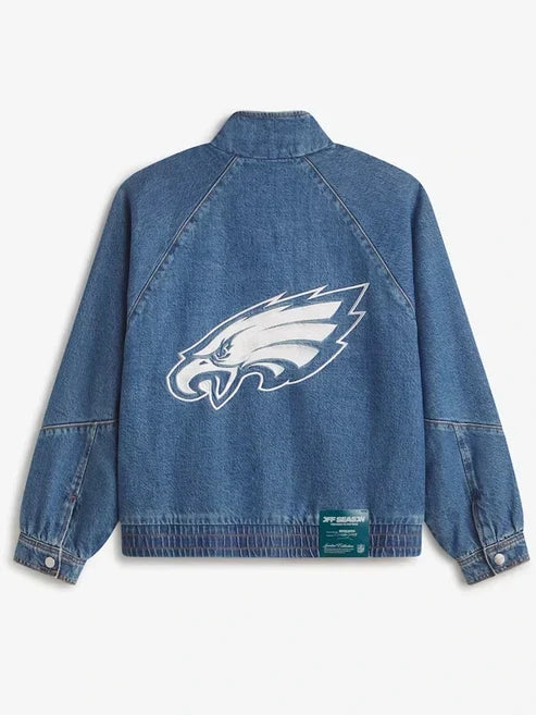 Off Season Eagles Oversized Denim Jacket