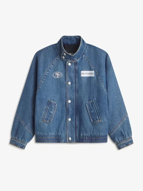 Off Season 49ers Oversized Denim Jacket