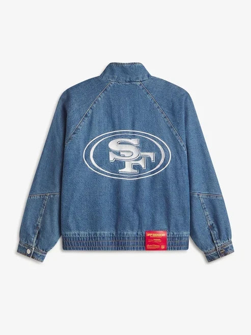 Off Season 49ers Oversized Denim Jacket