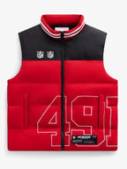 Womens-Scarlet-San-Francisco-49ers-Team-Puffer-Vest