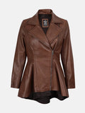 Womens_Cognac_Peplum_Brown_Leather_Jacket