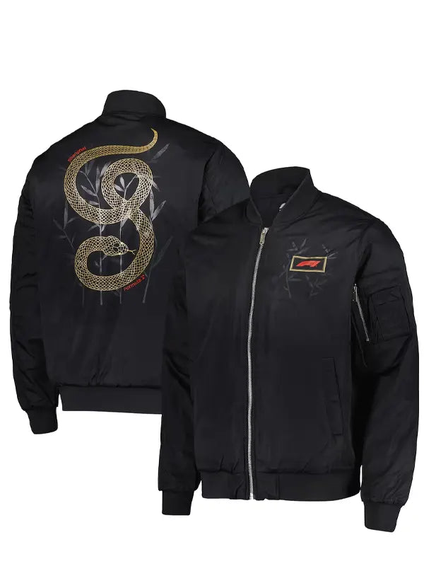 Year Of The Snake Bomber Jacket