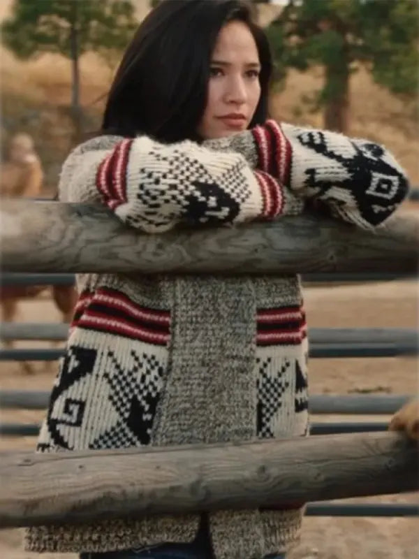 Yellowstone S5 Kelsey Asbille Cardigan