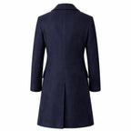 Max Irons Young Sherlock 2026 Wool Blue Coat
