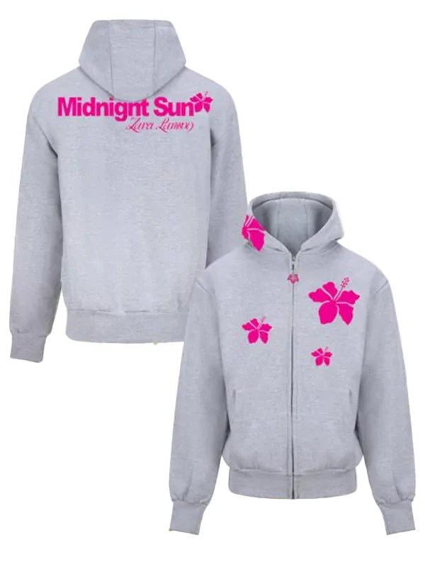 Zara-Larsson-Hibiscus-Flower-Hoodie