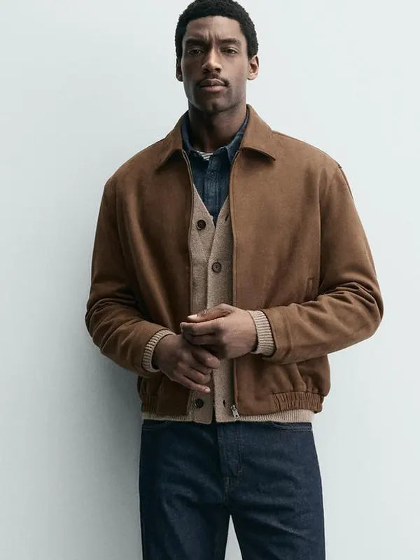 Zara Suede Jacket Men