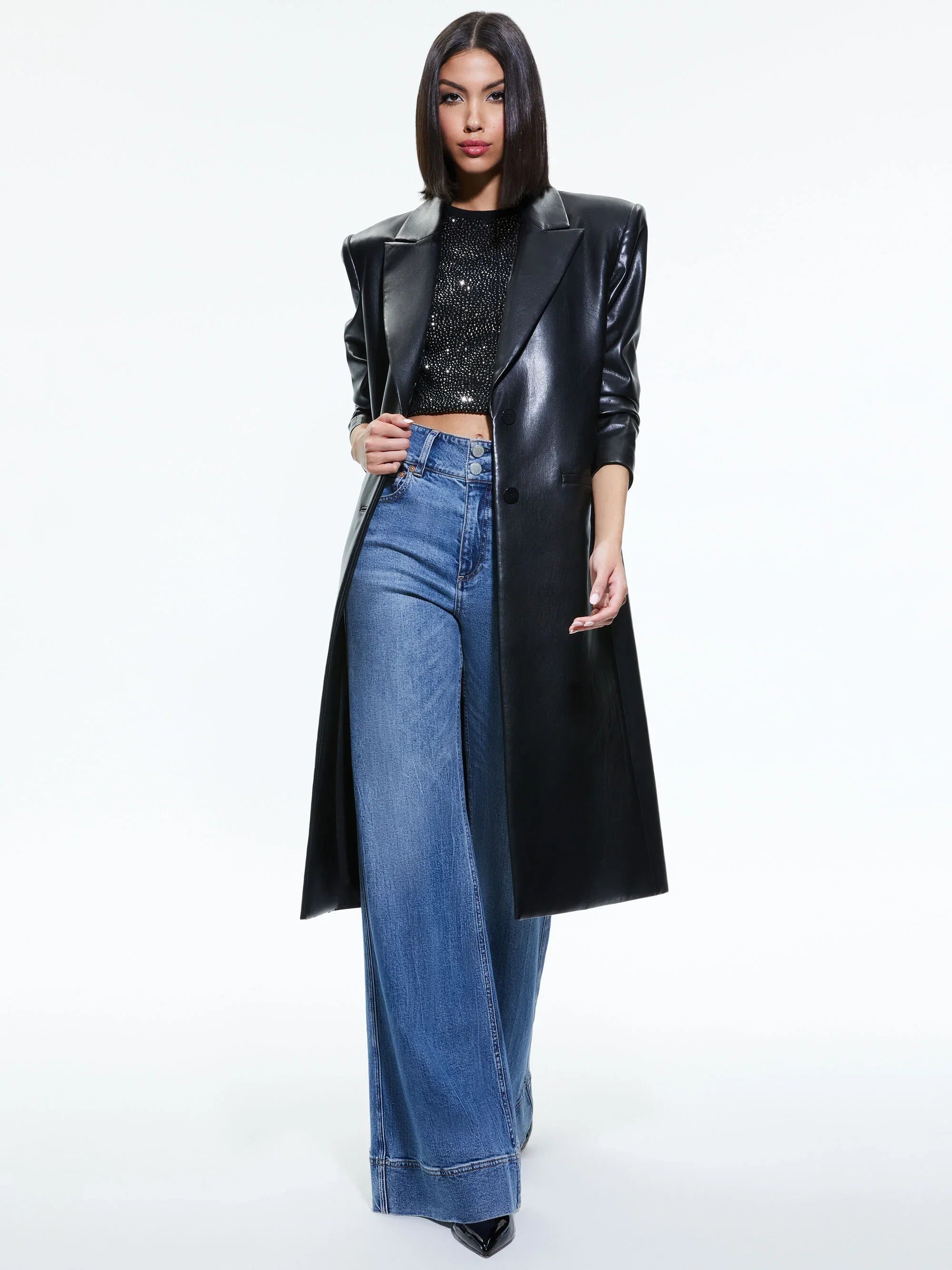 alice-and-olivia-leather-coat-black